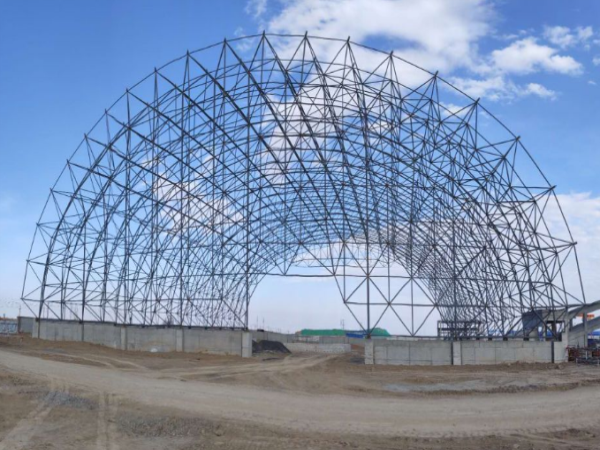 扬州体育场网架结构